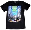 TMNT Teenage Mutant Ninja Turtles Movie Poster Card Black Adult T-shirt