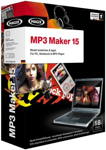 Magix MP3 Maker 15 (PC DVD)