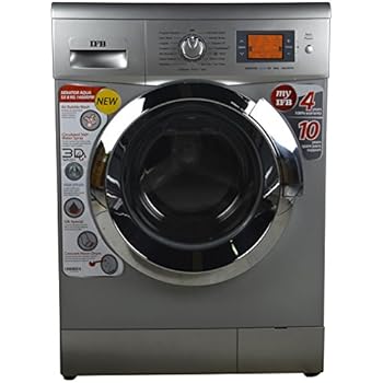 Samsung WD8804RJN Front-loading Washing Machine (8 kg, Chrome): Amazon