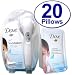 Dove SkinVitalizer with 1 Massager and Bonus 20 Exfoliating Pillows and Batteries - Value Pack
