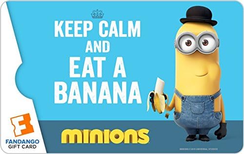 Fandango Minions Keep Calm Gift Cards - E-mail Delivery