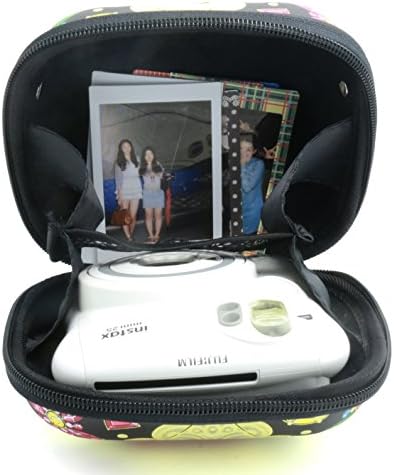 Woodmin Fujifilm Instax Mini Camera Case For Instax Mini 7s, Mini 25, Mini 50s (KT Hamburger Bag) ---Yellow