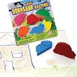 6 Piece Dinosaur Shaped Crayons