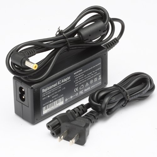 AC Adapter/Power Supply&Cord for Toshiba Satellite L655-S5147 L655-S5156WH L655-S5157 L655-S5168 L655D-S5151 L655D-S5159RD L675-S7062 L745-S9423RD L750D-BT5N11 L755-S5280 L755-S5356 L755-S5357
