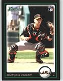 2010 Bowman Baseball Card # 208 Buster Posey RC - San Francisco Giants (RC - Rookie Card) In A Protective Screwdown Case!