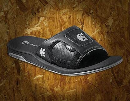 Buy Etnies THE SHORE Mens Slide Sandals in Black Silver now!