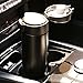 LifeSky Travel Coffee Mug, 16oz - Stainless Steel Double Wall Vacuum Insulation -Leakproof, Keeps Drink Warm/Cold up to 12Hrs -1 Click Open - BPA Free - Best for Traveling, Tea (Black)