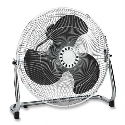 ATL44554 - Floor Fan,18,3Speed,90Degree Tilt,23-3/4x8-1/2x22,Chrome