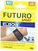 Futuro Sport Tennis Elbow Support Adjustable, Black, 1 Count