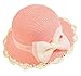 Little Girl Kids Summer Wide Brim Floppy Beach Sun Visor Hat with Lace Bowknot