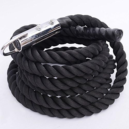 Soozier 1.5" Undulation Strength Training Battle/Climbing Rope - Black