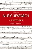 Music Research: A Handbook