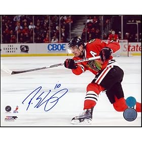 PATRICK SHARP Chicago Blackhawks SIGNED 8x10 Photo