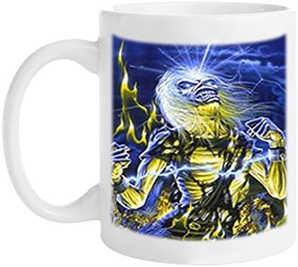 JULIEMAN Custom Iron Maiden Killers Rock Band Design White Mug Coffee Mug Creative Milk Mug Personalized Tea Cup