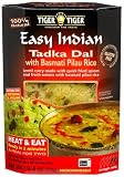 Tiger Tiger Easy Indian Heat & Eat, Tadka Dal with Basmati Pilau Rice, 19.4-Ounce Boxes (Pack of 6)