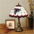 Atlanta Falcons Desk Lamp - Tiffany Style NFL Football Fan Shop Sports Team Merchandise