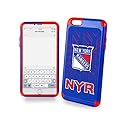 NHL New York Rangers TPU Dual Hybrid Iphone 6 Plus Case, Large, Blue