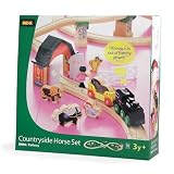 Brio Railway Countryside Horse Set