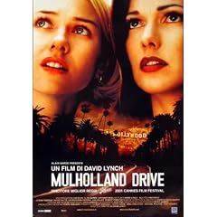 HUGE LAMINATED / ENCAPSULATED Mulholland Drive - US Film POSTER measures approximately 100x70 cm Greatest Films Collection Directed by David Lynch. Starring Naomi Watts, Laura Harring, Ann Miller.