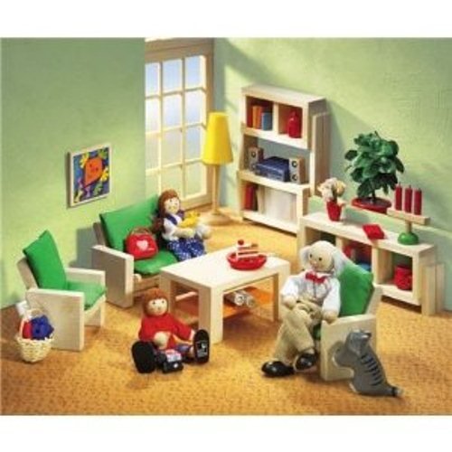 Selecta 4360 - Ambiente Wohnzimmer Puppenhausm&ouml;bel