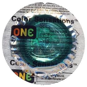 Color Sensations ONE Condoms 24 Pack