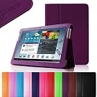 Fintie (Purple) Slim Fit Folio Case Cover for Samsung Galaxy Tab 2 10.1 inch Tablet --Multiple Color Options