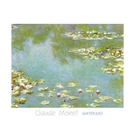 Claude Monet Water Lilies Flower Wall Picture Art Print
