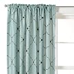 Home Contessa Embroidered Window Panel - Rocky River
