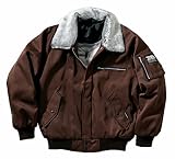 ［寅壱］ＴＯＲＡ【パイロットジャンパー】（2530シリーズ・取り外し衿ボア）《127-2530-124》 (3L, 31-ワインレッド)