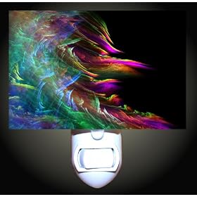 Fractal Wave Decorative Night Light