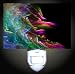 Fractal Wave Decorative Night Light