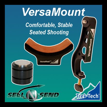 Trek-Tech VersaMount/VersaRest Bundle Lens or Gun Rest