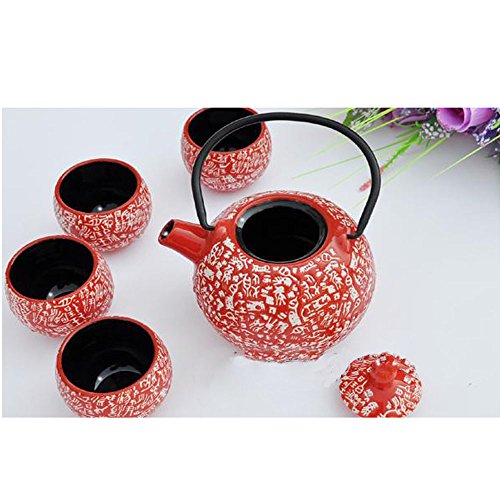 Best Deal Ceramic Tea Set Home Tea (black set) Best Tea Sets