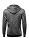 Youstar Men's Fine Quality Plush Fleece Lined Zip up Hoodie Jacket