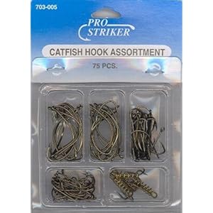 Pro Strikers 75 Piece Catfish Hook Assortment