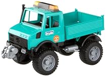 MB Unimog with loading platform and winch