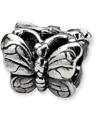 Sterling Silver Reflections Butterfly Bead