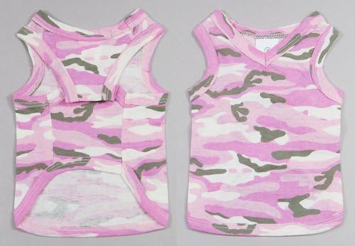 A Little Dog Company Medium Pink Camo Tank