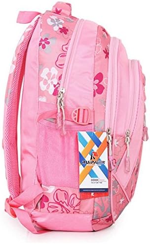 High Quality Ultra-Light Waterproof Child School Bag Pink Size S