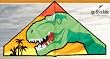 Go Fly A Kite T-Rex Delta Kite