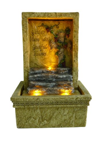 OK LIGHTING FT-1207/1L 9-Inch H Tabletop Graceful Led Fountain OK LIGHTING FT-1207/1L 9-Inch H Tabletop Graceful Led Fountain