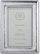 Hammered Sterling Silver Picture Frame With Double Beading 5x7
