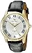 Lucien Piccard Men's LP-40005-YG-02S Olympus Analog Display Japanese Quartz Black Watch