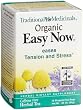 Traditional Medicinals Organic Fair Trade Certified Easy Now Herbal Tea, 16-Count Wrapped Tea Bags (Pack of 6)