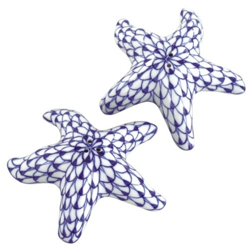 Starfish Salt and Pepper Cobalt Blue