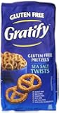 Gratify Gluten Free Pretzel Twists, Sea Salt, 14.1 Ounce (Pack of 6)