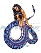 Slither Giclee Art Print by Nicole Brune