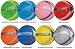 Diadora Napoli Ball 8 Colors Soccer Balls PINK/BLACK/WHITE - 5217 SIZE 3