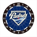MLB Los Angeles Dodgers 12-Inch Paper Dart Board With Darts