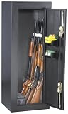 HOMAK HS30003630 12-Gun Security Cabinet, Silver Vein